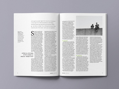 Up North - editorial design article article design branding creative direction double page design double page spread editorial editorial article editorial design editorial layout hygge layout layout design magazine magazine design minimalism playful print print design theminimalists