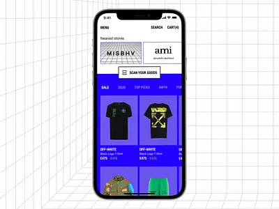 Fashion E-commerce App Concept app branding design fashion ios mobile typography ui ux