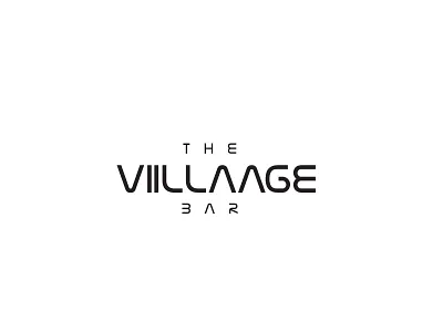 The Viillaage Bar app branding design icon illustration logo typography ui ux vector