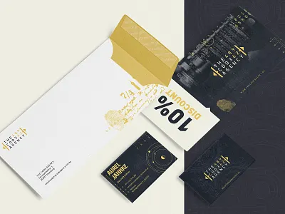 The Code Agency branding logo typography