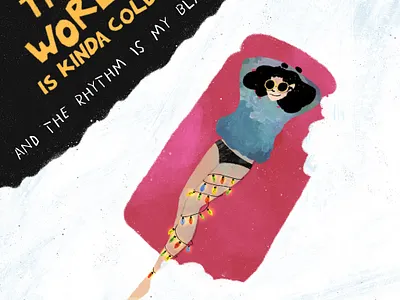 Low End Theory adobe cartoon colors design dream graphic design illustration procreate texture women