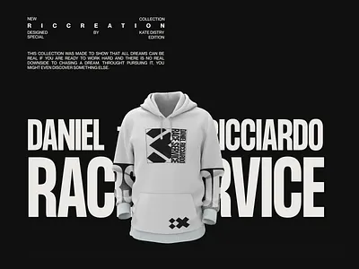 Riccreation branding graphic design illustration typogaphy