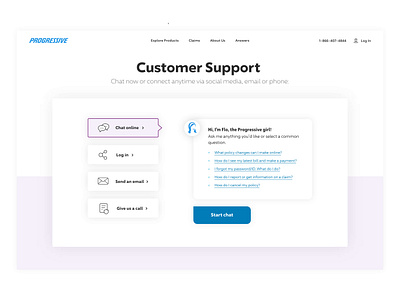 Chatbot Exploration Concept design ui ux web
