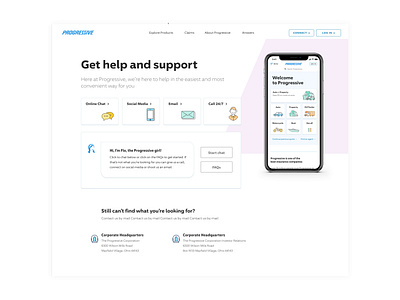 Chatbot Exploration Concept design ui ux web