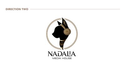 NADALIA Branding - Egyptian Goddess - Direction 2 branding egypt graphic design illustration logo pharaoh visual identity