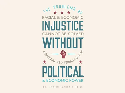 MLK Day 2022 black history graphic design injustice justice martin luther king martin luther king jr mlk quote typography wisdom