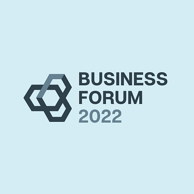 Business Forum 2022 business confrence design forum graphic graphic design logo