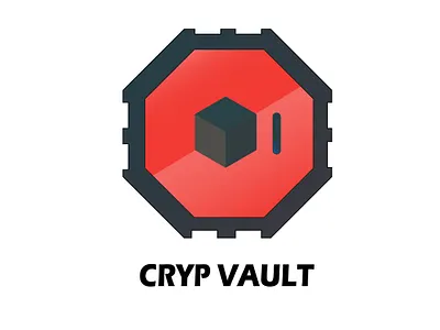 CrypVault - Logo Concept branding graphic design logo