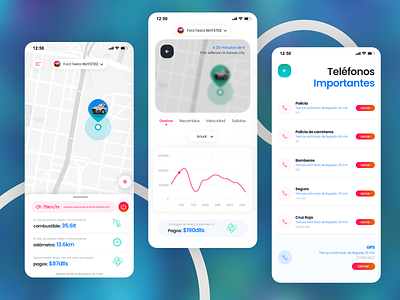 Fleet Control Concept App app branding creative design design fleet inspiration maps uber ui ux