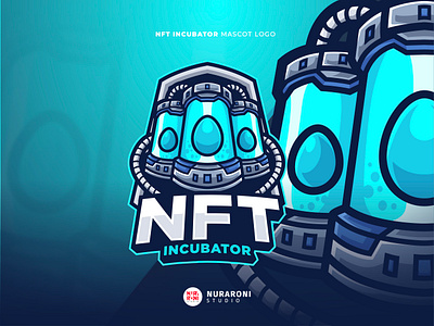 NFT Incubator 🥚🥚 - Custom Mascot Logo cartoon character design esport esports esports logo gaming gaming logo illustration logo logo design mascot mascot logo nft nft incubator streaming streams vector