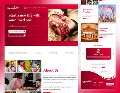 Event Website design event landingpage trendy ui ux website