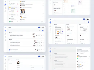 Plustask | Design-system clean design design system product task manager team work ui ui design ux ux design uxui web