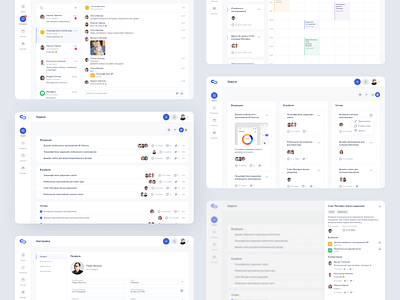 Plustask | Design-system clean design design system product task manager team work ui ui design ux ux design uxui web