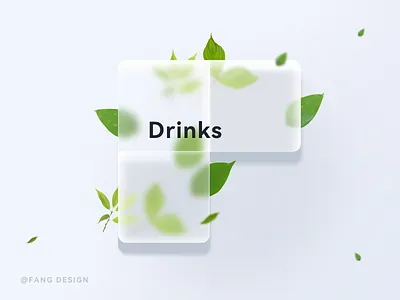 毛玻璃-灵感来自生活 animation app branding design icon illustration logo typography ui ux vector