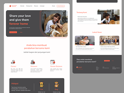 NSN Landing Page figma homepage landing page landingpage mobileapp uidesign userinterfacedesign