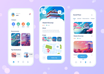 Travel App✈️ app app design design destination app explore minimalist mobile app ticket app ticket booking app tour tourism tourism app travel travel mobile app travelling trip ui uiux ux vacation