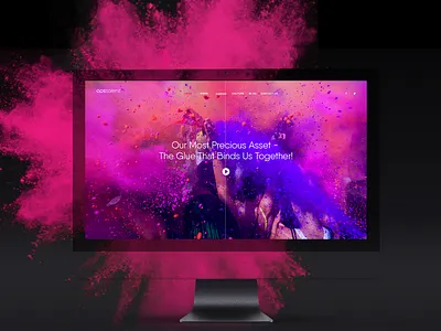 Opstalent website adobe agency bagstudios black design digital futuristic graphic design minimal ui ux