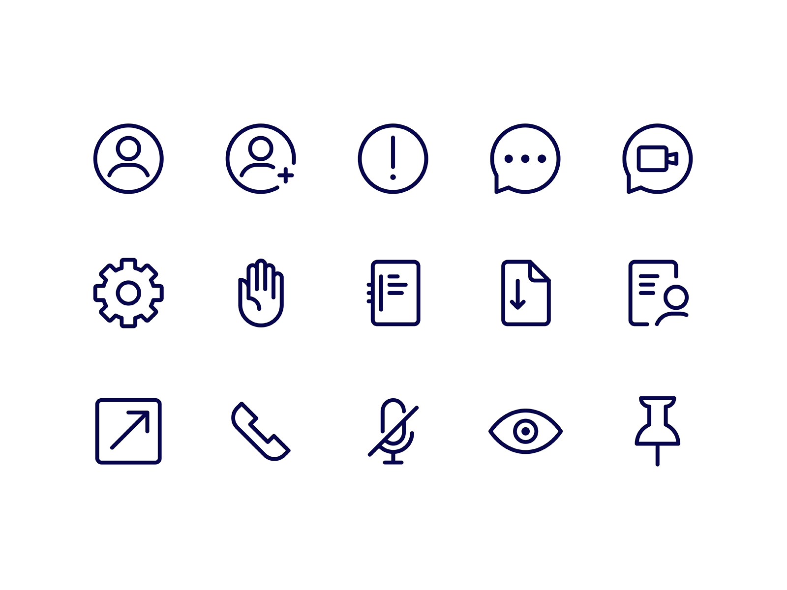 Icon set for application | Wyborek animation app creative design graphic design icon icon design icons iconset illustration minimal mobile app picto pictogram ui ux vector