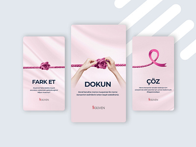 Instagram Stories Templates - Güven Hospital breastcancer socialmedia socialmediapost story