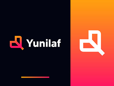 Yunilaf Logo Design abstract logo brand identity branding colorful logo graphic design icon illustration leaf logo letter mark monogram logo design logo designer logomark logos minimal logo minimalist logo modern logo modern y logo o p q r s t u v w x y z symbol y logo