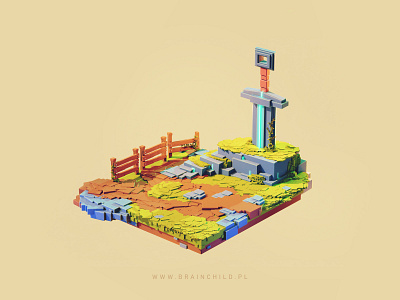 How to make 3D Art with Default Cube in Blender 3.0 3d 3d illustration 3d modeling colorful concept art design environment game game asset game design illustration low poly low poly environment lowpoly lowpoly rock modeling render rendering stylised tutorial