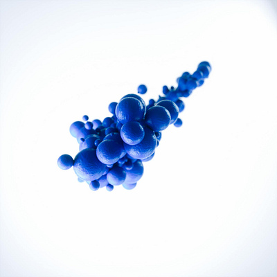 Blue Monday 3d animation art blue branding c4d digital motion graphics octane sphere