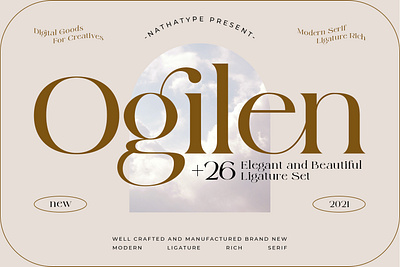 Ogilen - Script Font branding design font fonts logo logo type typography ui