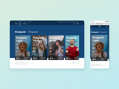 Design for telecommunications company design e commerce mobile plan responsive telecom ui uiux design user interface ux web design