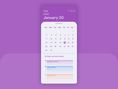 Daily UI #038 (Calendar) 038 calendar daily ui daily ui 038 dailyui day 38 design graphic design myanmar ui ui design ux