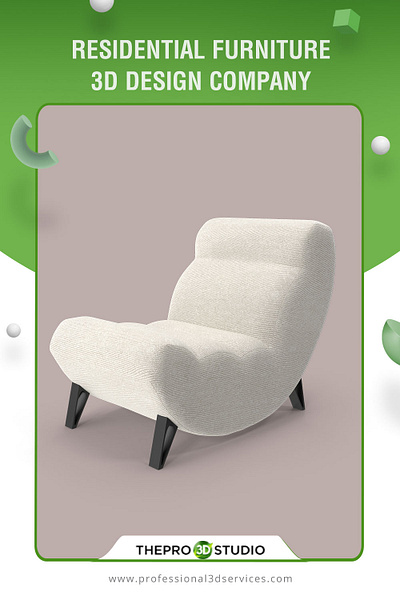 Residential Furniture 3D Design 3d modeling 3d product modeling