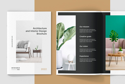 Interiorch – Architecture and Interior Design Brochure architect architectural portfolio architecture company profile creative agency design designer download brochure download portfolio interior design portfolio portfolio brochure portfolio template print template proposal template