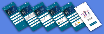 Online Course Provider UI app design designer graphic design ui ui designer ux