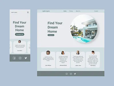 Jay&Co website design (landing page) app architecture branding design graphic design icon illustration landing page logo typography ui ux vector website