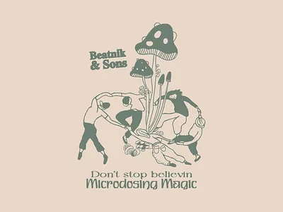 Microdosing Magic apparel graphics illustration