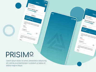 Prisimo (mock project) app appui branding design figma graphic design illustration illustrator interfacedesign productdesign ui uidesign uimockproject uiux utilityapp vector