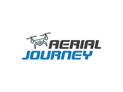 aerial journey branding graphic design logo