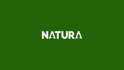 Natura branding logo