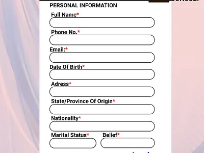 Registration form design ui ux