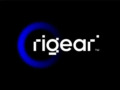 rigear logotype bold branding design icon identity logo logotype monogram simple