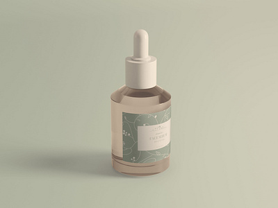 Serum Bottle Design | Amade (Natural Cosmetics) brand identity brand identity design branding branding design cosmetics design graphic design logo design pattern design visual identity visual identity design