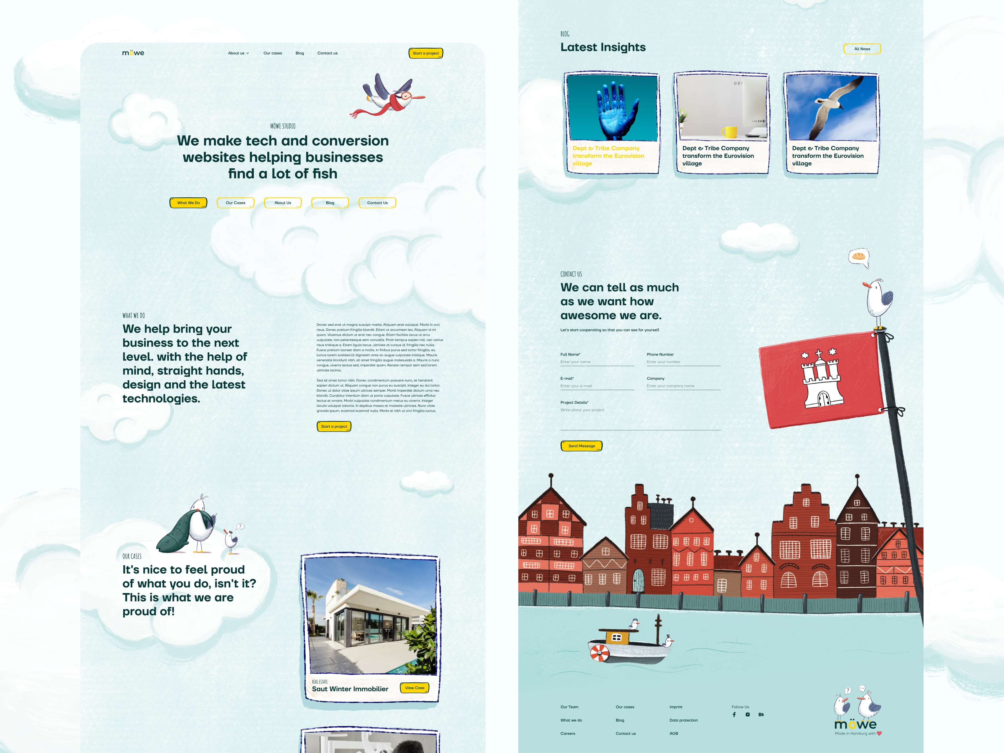 Example of Corporate Website Design & Development