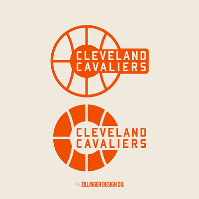 Cleveland Cavaliers Badge Set badge basketball cavaliers cleveland design logo vintage