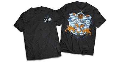 Oktoberfest T-Shirt Design beer beerfestival beverage beverage design branding crest eventdesign familycrest festival german germany graphic design illustration lion logo octoberfest oktoberfest