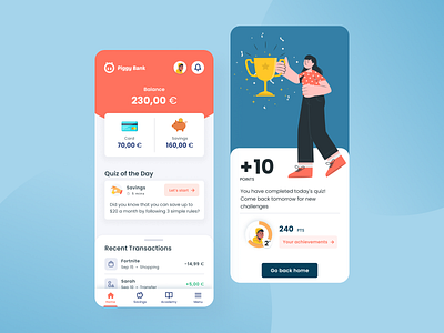Fintech Mobile App for Gen Z app fintech mobile application ui ux