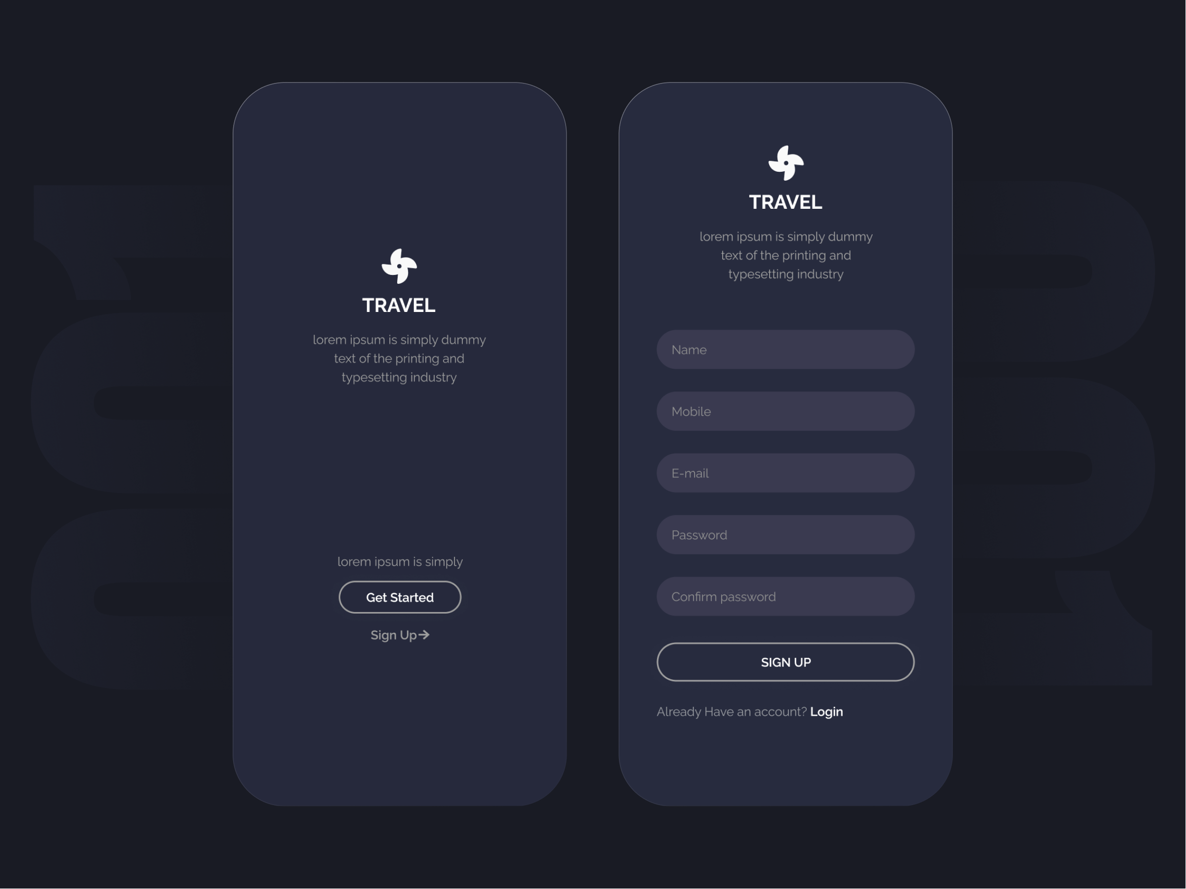 Sign Up Ui Design by Doni Talukder on Dribbble