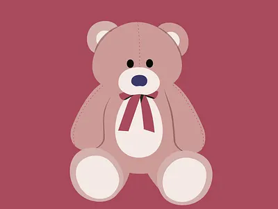 Little Teddy child children ribbon stuffed teddy teddy bear teddybear toy