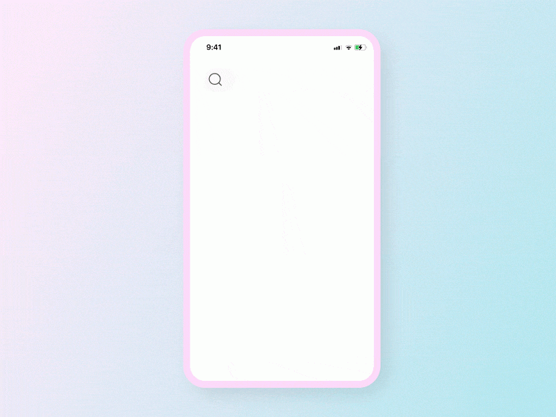 Daily UI :: 022 - Search 022 animation dailyui product design search ux