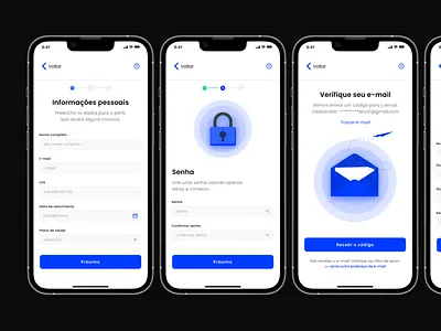 App Medical App Concept | Case Study app appinspiration brasil form inspiration register register app registerinspiration ui ui design uiux design
