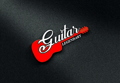 Guitar logo design creative guitar logo guitar lagend logo guitar logo design logo designer music logo