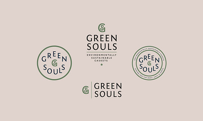 Green Souls brand identity environmental graphid design logo sustainable